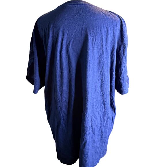 MLB Cleveland Indians Genuine Merchandise Baseball Tee, Navy Blue, Size 2XL - Picture 3 of 4